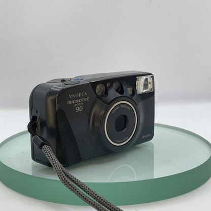 Yashica 35mm Film Camera Microtec Zoom 90 Tested, Fair condition body#1070