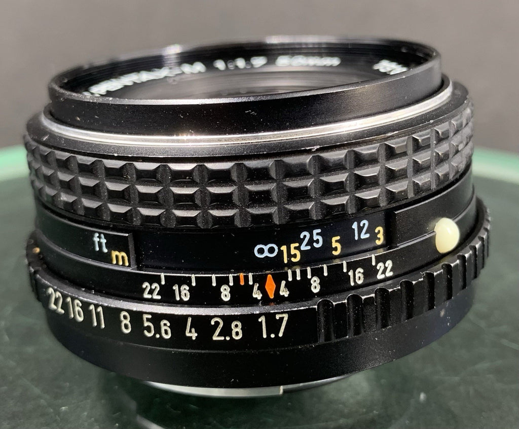 {SERVICED} SMC Pentax-M 50mm f/1.7 Lens/MINT Condition3