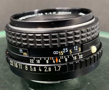 {SERVICED} SMC Pentax-M 50mm f/1.7 Lens/MINT Condition3