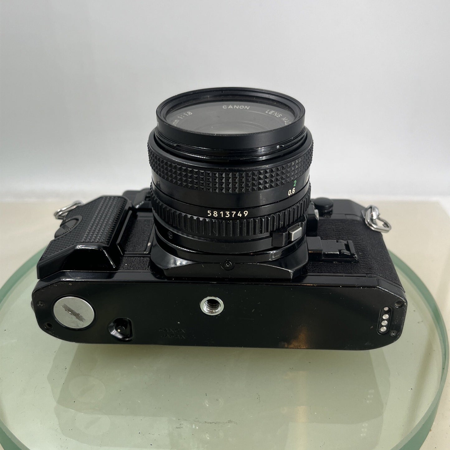 BEAUTIFUL Canon A-1 35mm SLR Camera Body+ FD 50mm f/1.8 FULLY WORKING #8743
