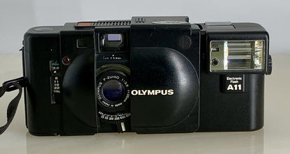 TESTED + OUTSTANDING + Olympus XA 35mm Compact Rangefinder Film Camera+ A11#631