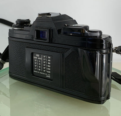 Minolta X-700 35mm Film SLR Manual Camera w-Minolta 50mm f/1.7 MD Lens ++ - #1816