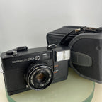 KONICA C35 EF-P VINTAGE 35mm FILM CAMERA MANUAL WIND HEXANON 38mm F4 LENS 4510