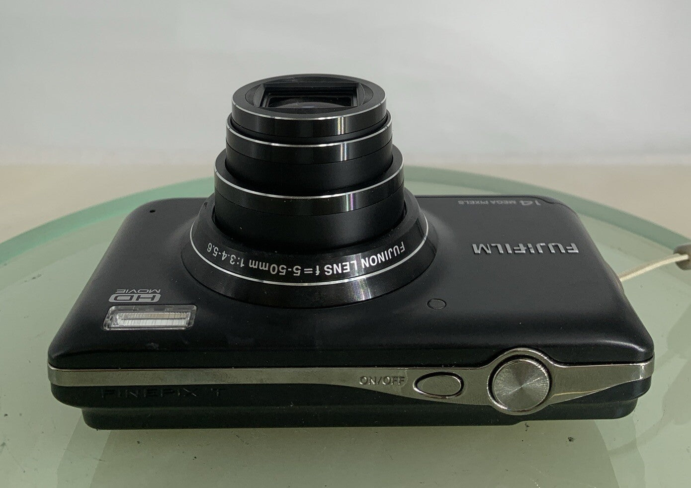 FujiFilm FinePix T350 Digital Camera BLACK+CHARGER+WIRE+2GB CARD TESTED - 9927