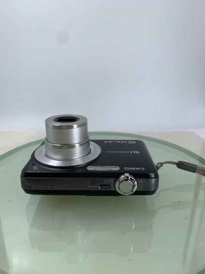 Casio Exilim EX-Z1050 10.1 MP Digital Camera BLACK + CHARGER + WIRE TESTED - 7966