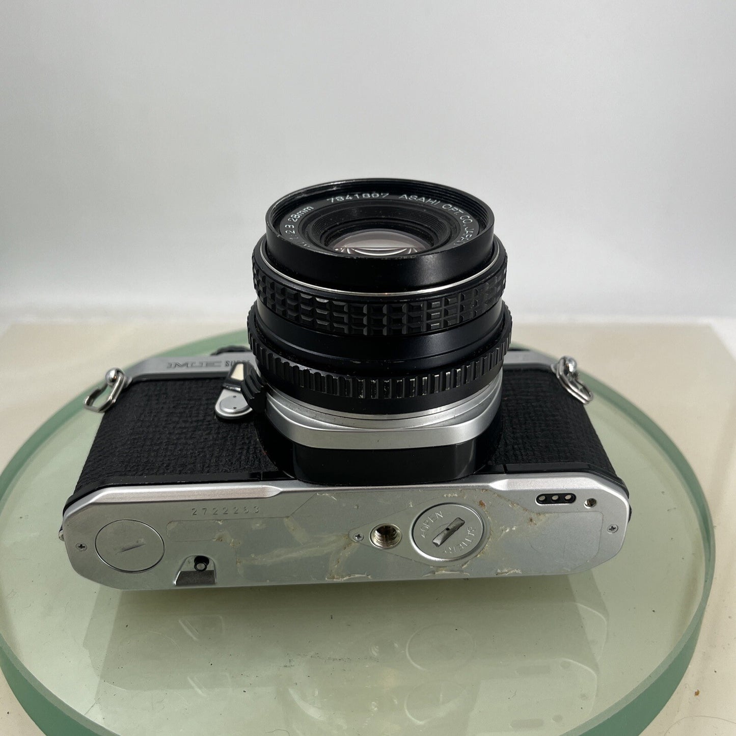 Pentax ME Super 35mm SLR Film camera + Pentax-M  28mm f2.8 LENS  - TESTED  8649