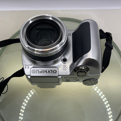 OLYMPUS SP-510UZ Compact Digital Bridge Camera 7.1MP 10X Zoom Tested #7108