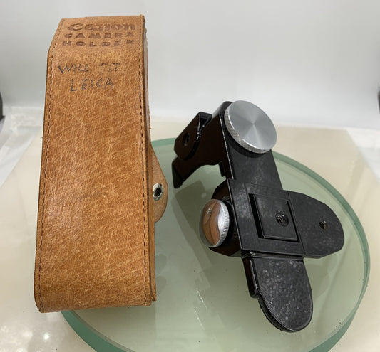 "Near MINT" Canon Camera Holder L for IId 4s 4sb IIs IIf + spirit level case#8010