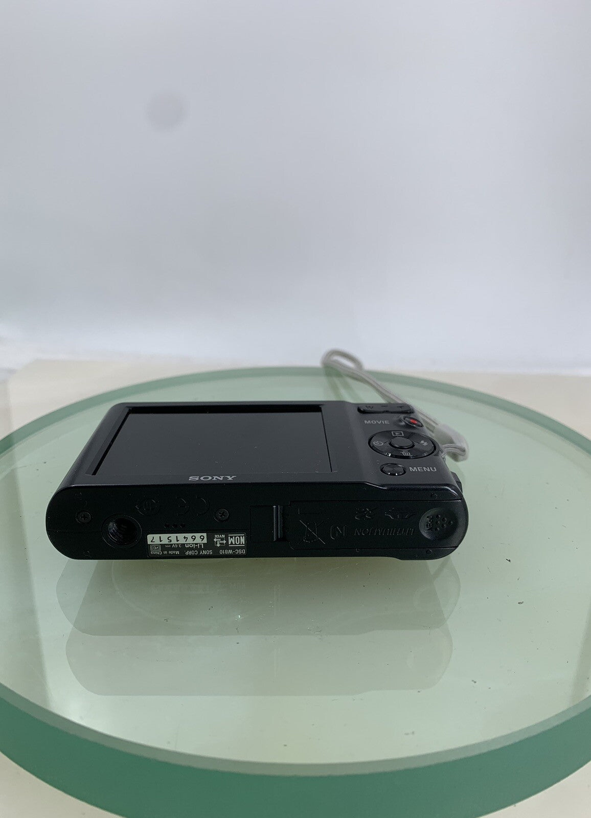 Sony Cyber-shot DSC-W810 Digital Camera BLACK+WIRE+CHARGER+COVER TESTED - 5856