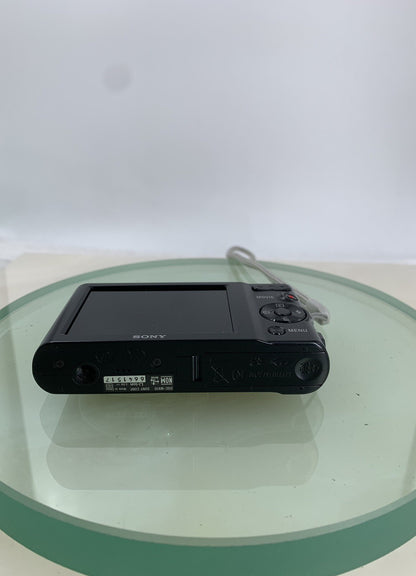 Sony Cyber-shot DSC-W810 Digital Camera BLACK+WIRE+CHARGER+COVER TESTED - 5856