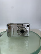 Fujifilm COMPACT Digital Camera FinePix A500 5.1MP SILVER + WIRE  TESTED - 821