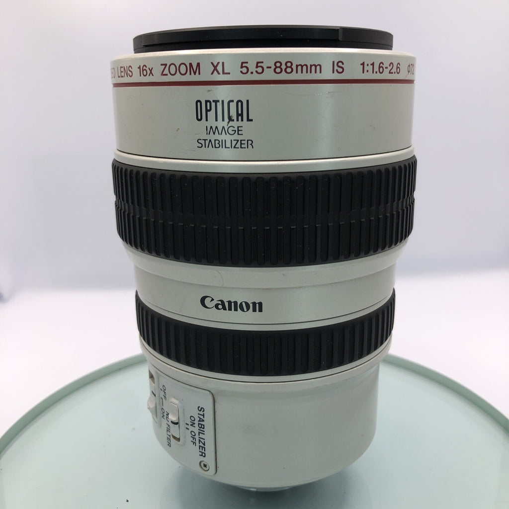 Canon Video LENS 16x Zoom XL Mount 5.5-88mm IS II Image Stabilizer for MiniDVCam1