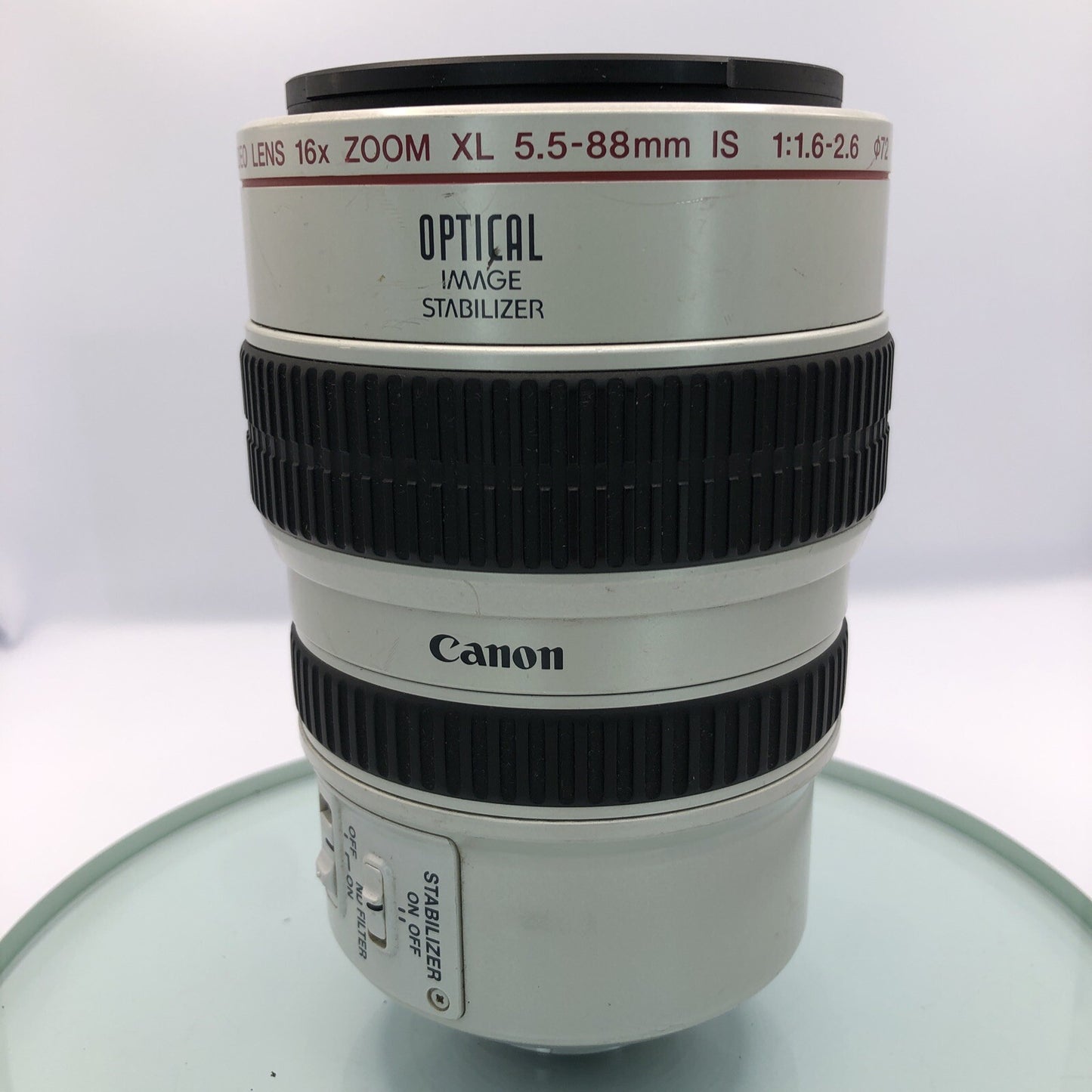 Canon Video LENS 16x Zoom XL Mount 5.5-88mm IS II Image Stabilizer for MiniDVCam1