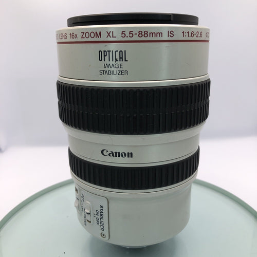 Canon Video LENS 16x Zoom XL Mount 5.5-88mm IS II Image Stabilizer for MiniDVCam1