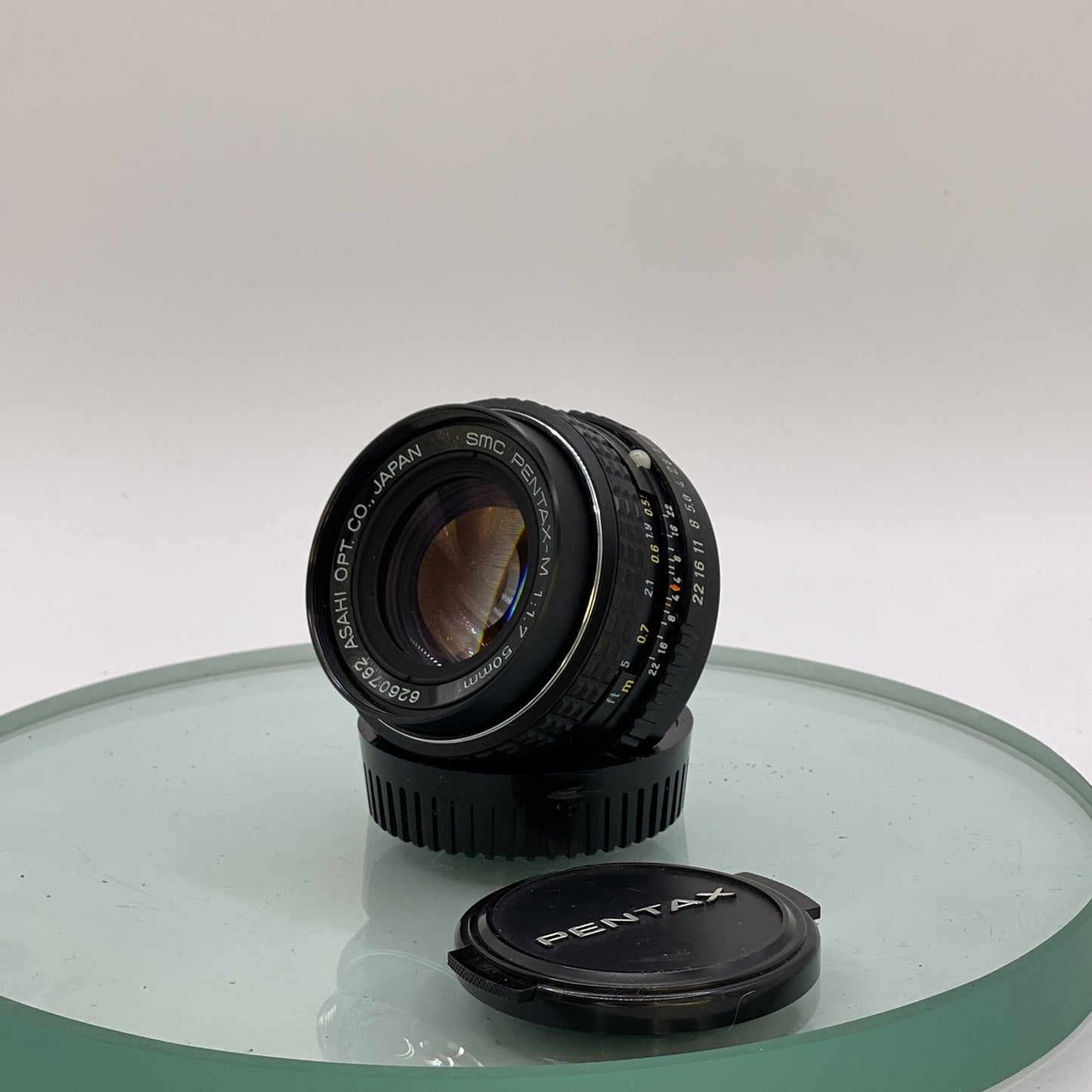 SMC - PENTAX-M - 1:1.7 - 50MM - SLR CAMERA LENS - P'K MOUNT - IMMACULATE+CAPS4232