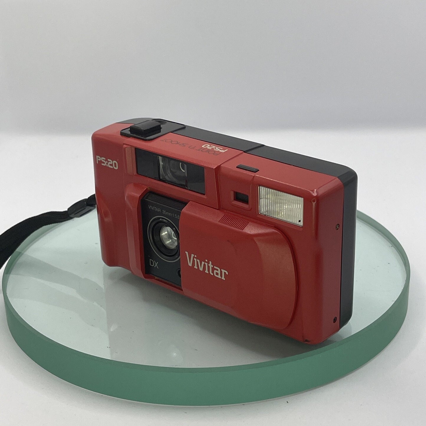 Vivitar Ps-20 Point And Shoot Compact 35mm Film Camera Working / Tested Lomo#8812