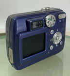 Nikon Coolpix 3200 DIGITAL CAMERA BLUE WITH COVER +WIRE NO CARD TESTED - 7644