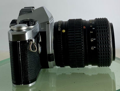 Pentax ME Super 35mm SLR Film Camera + Pentax-M 40-80mm f2.8 LENS - TESTED - 3822