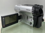 Sony Handycam DCR-DVD115E Handheld Mini DVD Camcorder Silver WITH BAG TESTED-2384