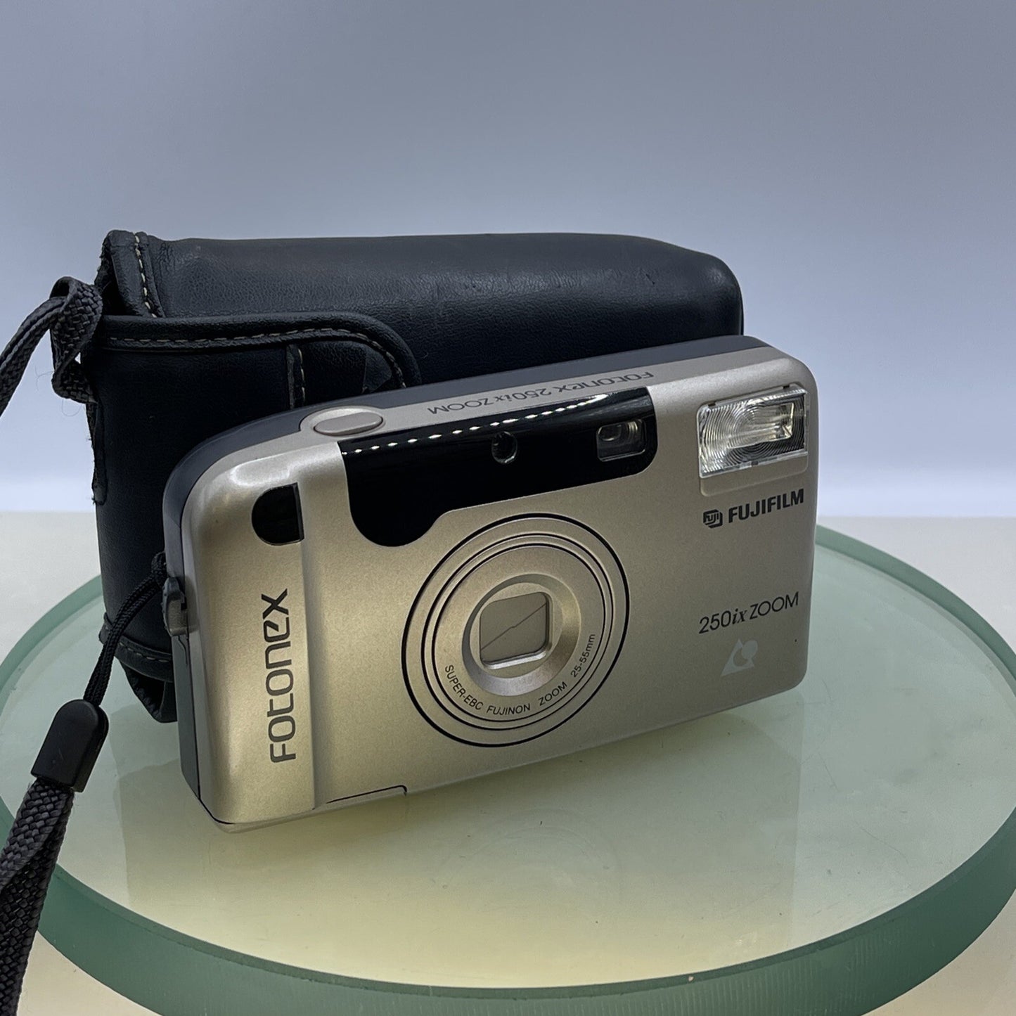 FUJIFILM FOTONEX 250ix ZOOM Advanced Photo System (APS) Camera Cased TESTED #5920
