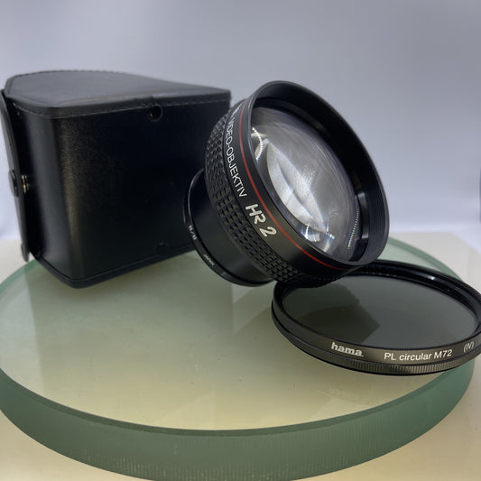 Hama VIDEO OBJEKTIV HR 2 + Hama PL circular M72 (IV) #5820