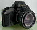 Canon New F-1 35mm SLR Film Camera + Canon FD 28mm f2.8 S.C, AE Finder TESTED3460