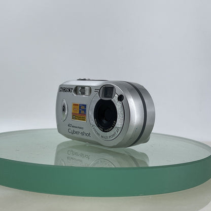 Sony Digital Camera Cybershot DSC-P43 4.1Megapixels Silver Tested #8382