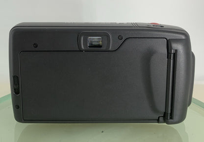 Minolta RIVA AF 35 POINT AND SHOOT FILM CAMERA BLACK NO BATTERY - TESTED - 7195