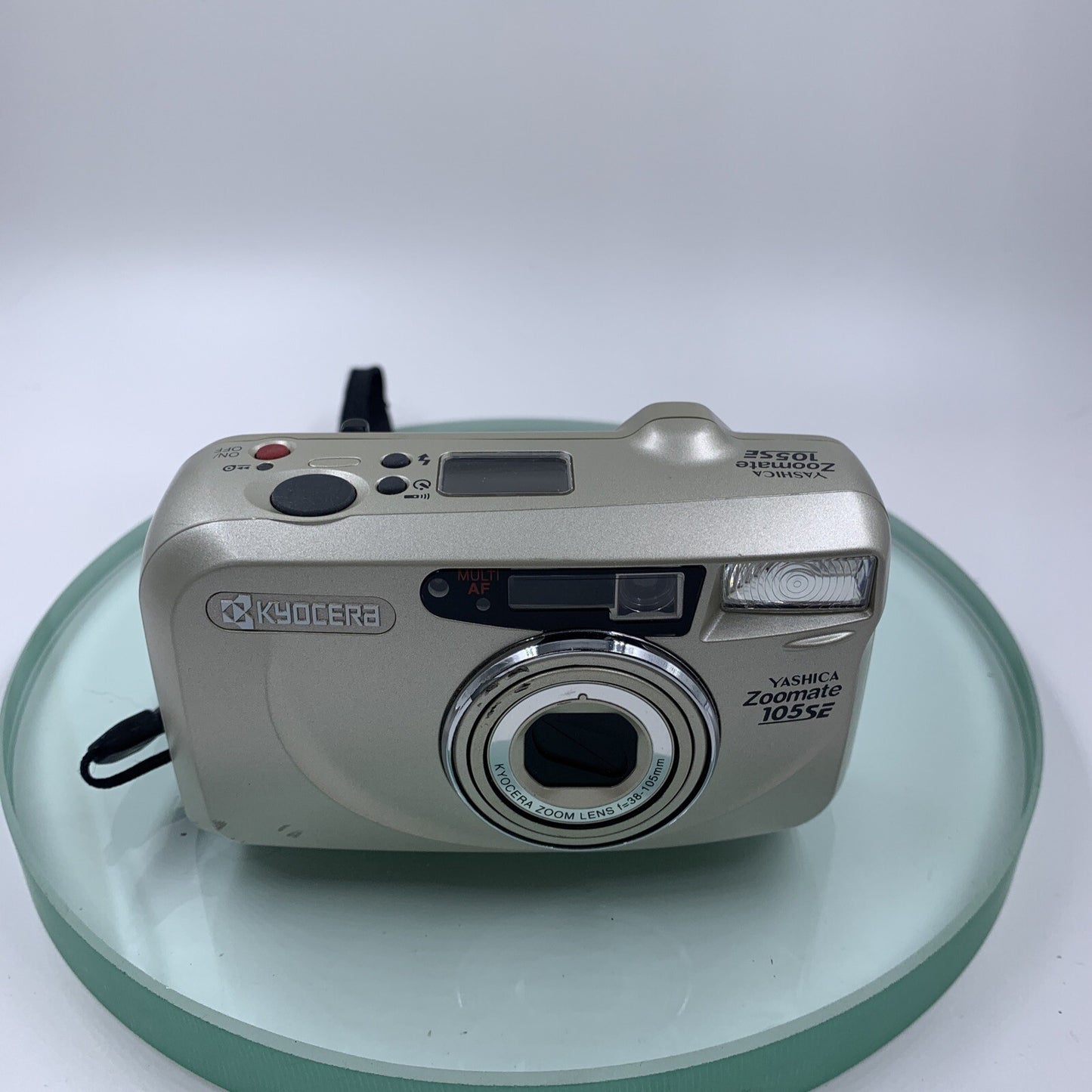 KYOCERA YASHICA Zoomate 105SE 35mm Film Camera-Tested-Excellent Condition # 8002