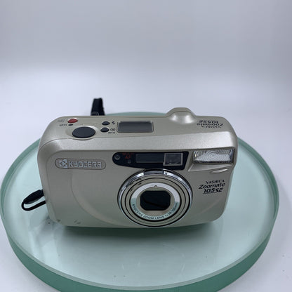 KYOCERA YASHICA Zoomate 105SE 35mm Film Camera-Tested-Excellent Condition # 8002