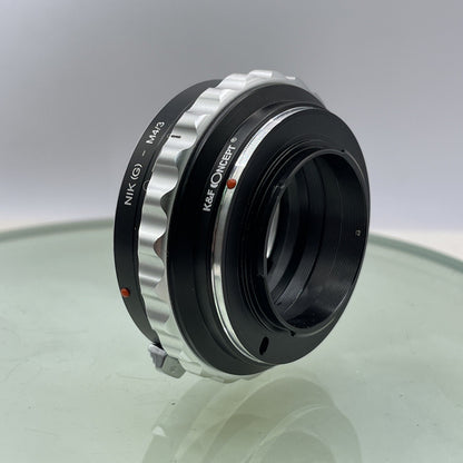K&F Concept Adapter NIK(G)-M4/3 for Nikon F-Mount/G-Type Lens Used  7340