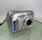 Olympus Digital Camera FE-115 5.0MP Silver GOOD CONDITION - Tested - 7820
