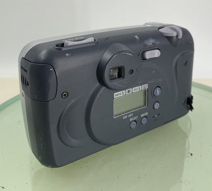 KODAK ADVANTiX F620 ZOOM 24-48mm POINT AND SHOOT FILM CAMERA SILVER TESTED- 3084
