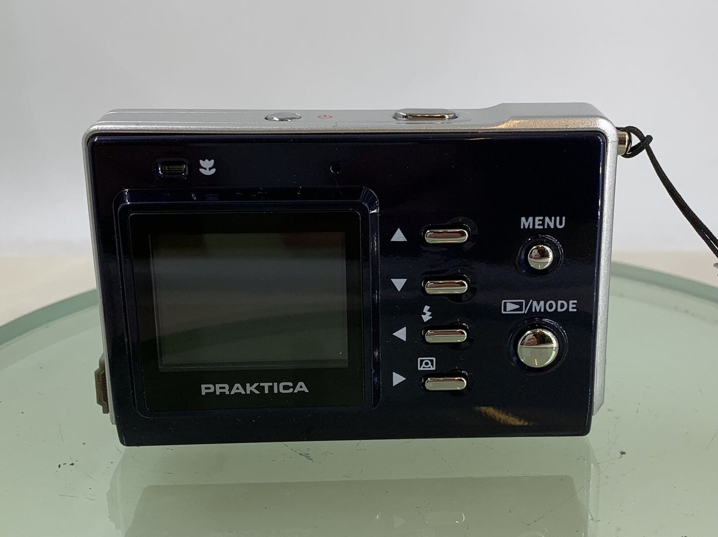 Praktica DC Slim 315 3.1MP Compact Digital Camera BLUE+COVER+WIRE TESTED - 8694