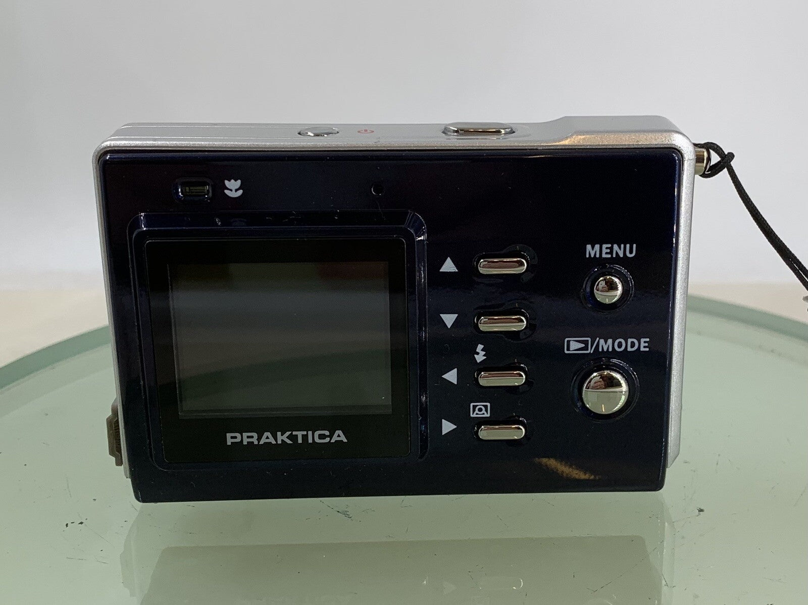 Praktica DC Slim 315 3.1MP Compact Digital Camera BLUE+COVER+WIRE TESTED - 8694