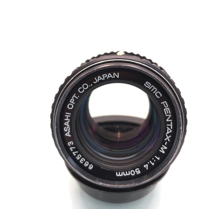 SMC Pentax-M 1:1.4 50mm - FAST Prime Lens for Pentax-K /KA Film & DIGITAL SLR63013