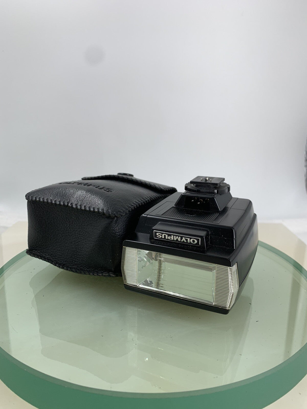 Olympus OM System ELECTRONIC T20 Flash Gun FOR CAMERA + COVER TESTED - 5990