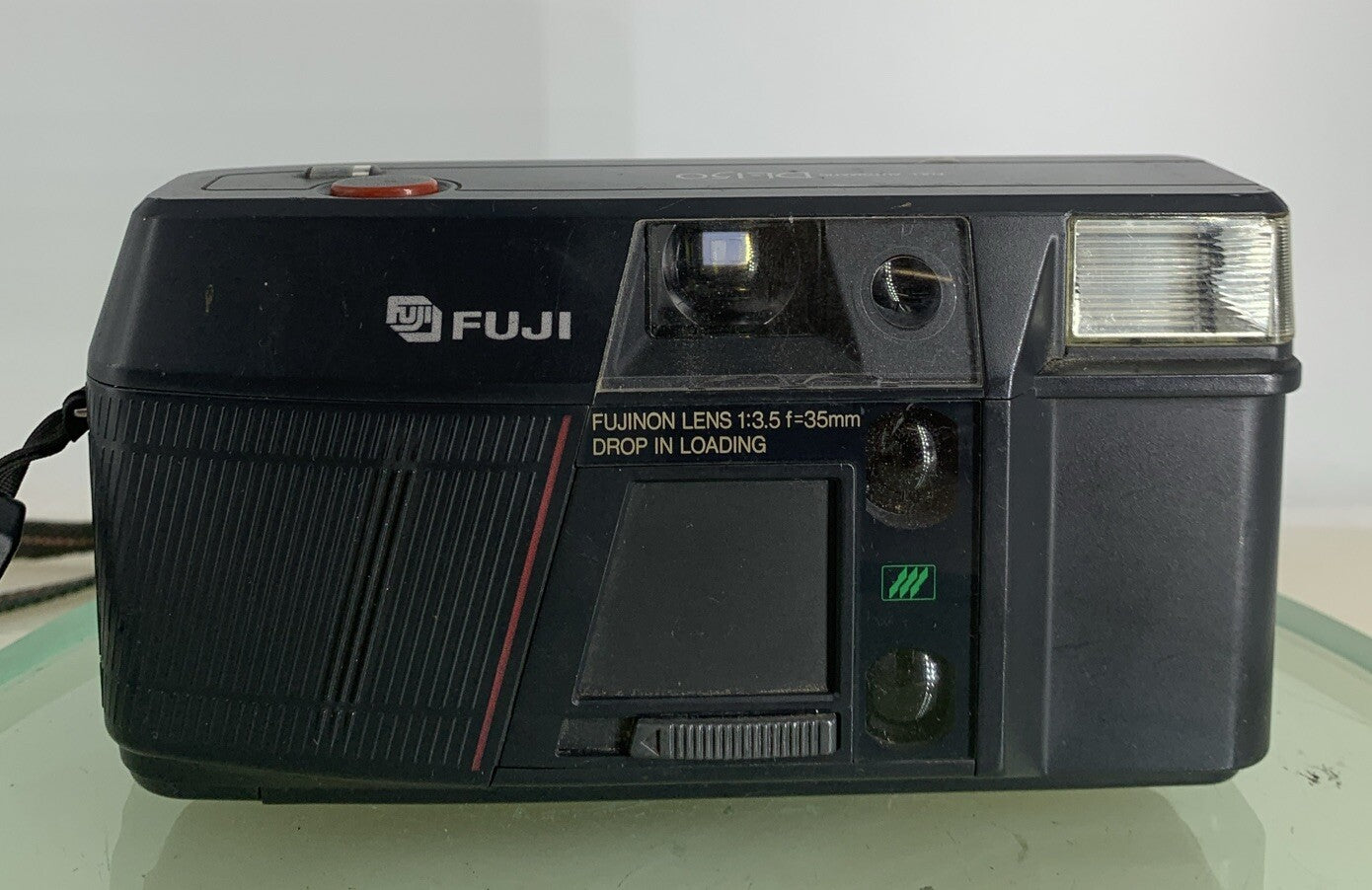 FUJIFILM Fuji DL-150 Compact 35mm Point And Shoot Film Camera BLACK TESTED - 7671
