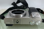 SONY APLHA A6000 GREY WITH CHARGER + COVER + WIRE PERFECTLY TESTED - 3717