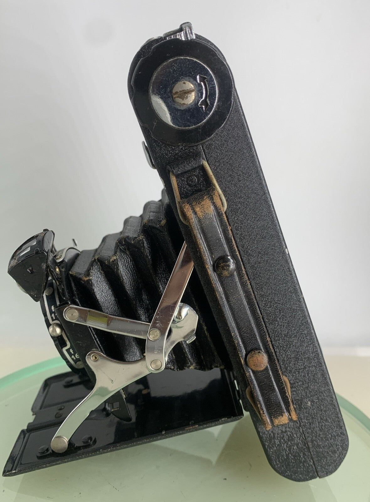 Kershaw Eight-20 Penguin Vintage 1940s Folding Film Camera BLACK TESTED - 8223