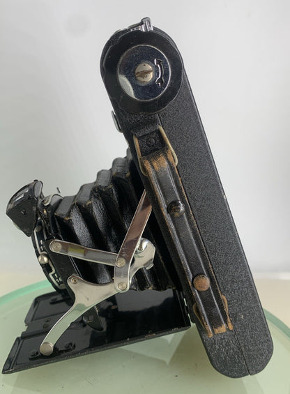 Kershaw Eight-20 Penguin Vintage 1940s Folding Film Camera BLACK TESTED - 8223