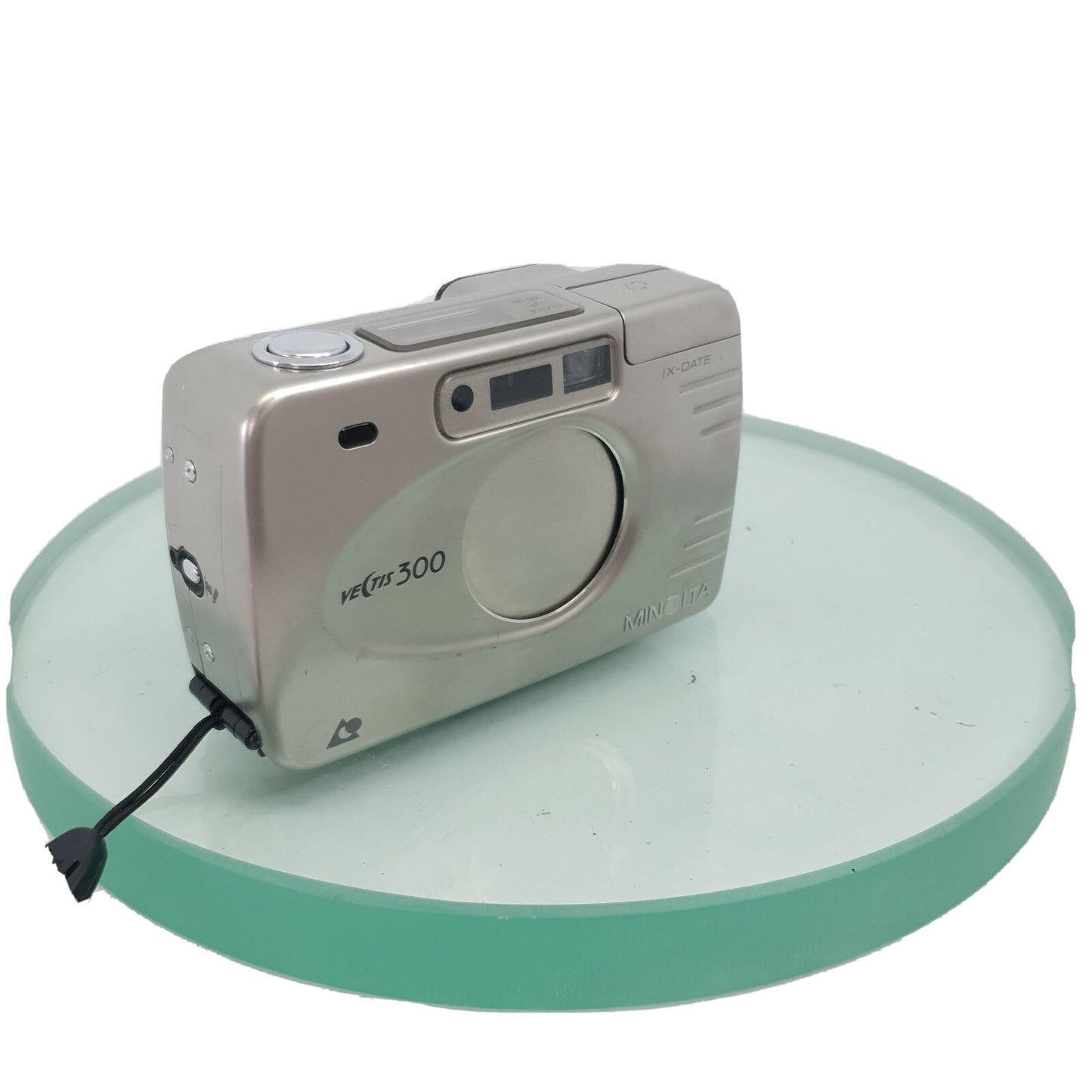 Rare Minolta Vectis 300, Stainless Steel APS Film Camera. FULLY TESTED #7030
