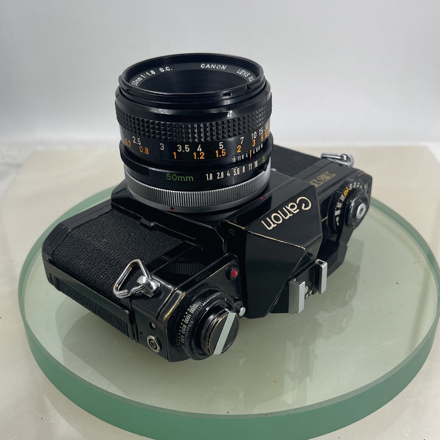 Canon EF SLR Film Camera with 50mm f1.8 lens S.C TESTED WORKS AS IT SHOULD  #4728