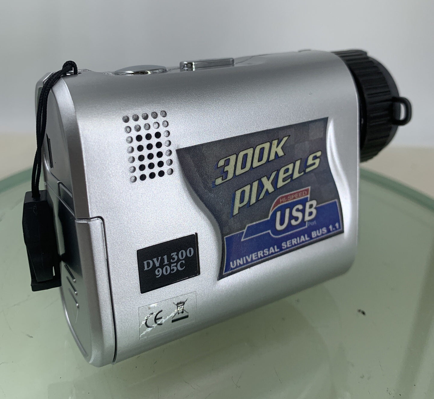 Digital Camera DV1300 905C WITH BOX + WIRE + COVER - SILVER  - TESTED - 3113
