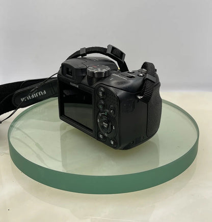 Fujifilm FinePix S1000fd 10.0MP Compact Bridge Digital Camera Black TESTED #3045