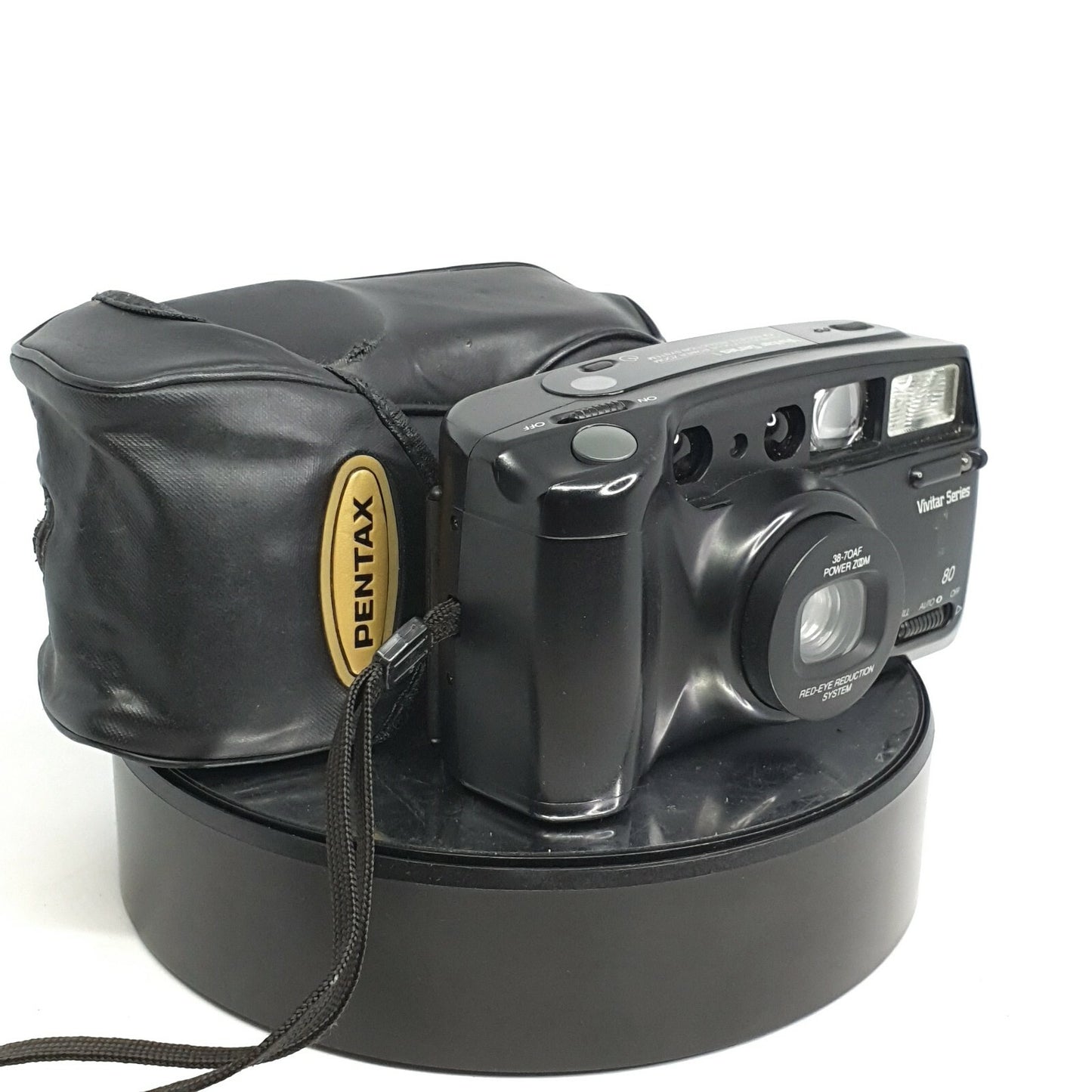 Vivitar Series 1 ZM80 38-70 AF Power Zoom Camera W Red Eye Reduction w/Case#8840