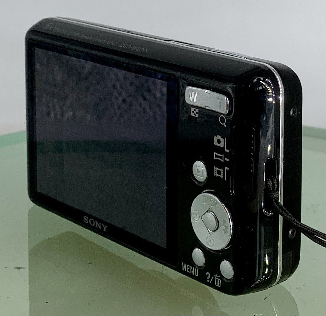 Sony Cybershot DSC-W630 16.1MP 5x Zoom DIGITAL CAMERA+BAG+CHARGER+TESTED-3693