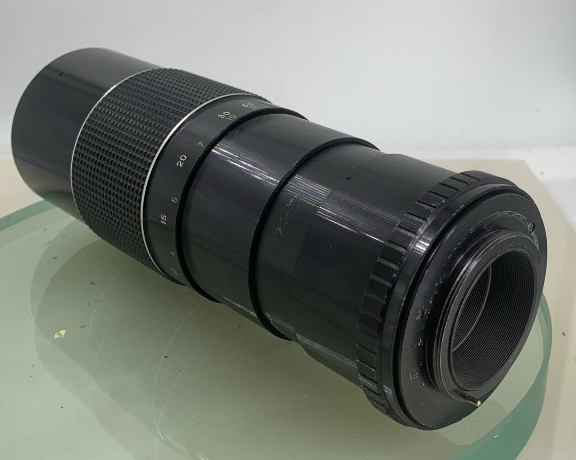Prinzflex 100-200mm 1: 5.6 Auto Zoom Lens - BLACK PERFECTLY WORKING TESTED - 6315