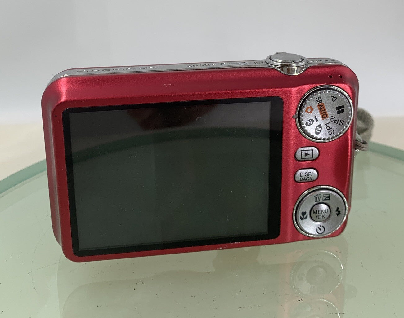 Fujifilm COMPACT DIGITAL CAMERA FinePix JX530 14.0MP Red NO CARD - Tested - 9765