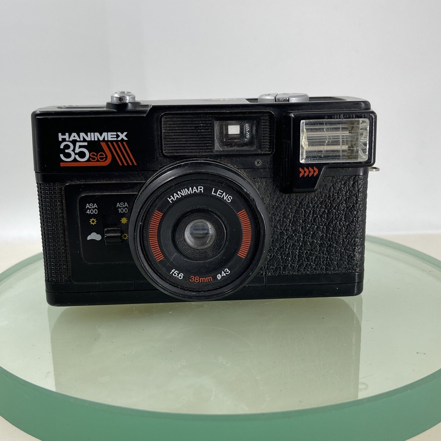 Hanimex 35se 38mm film camera lomo black vintage collectible #8571